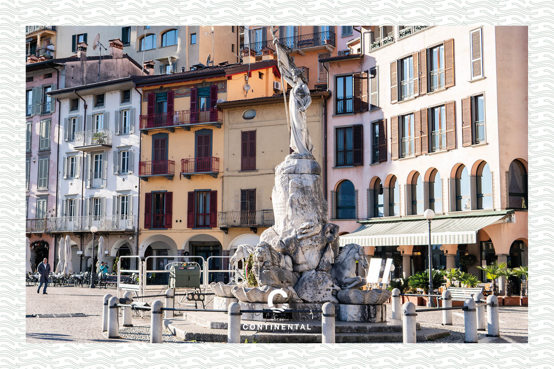 In settembre le visite guidate al borgo antico di Lovere. Hotel Continental Lovere.